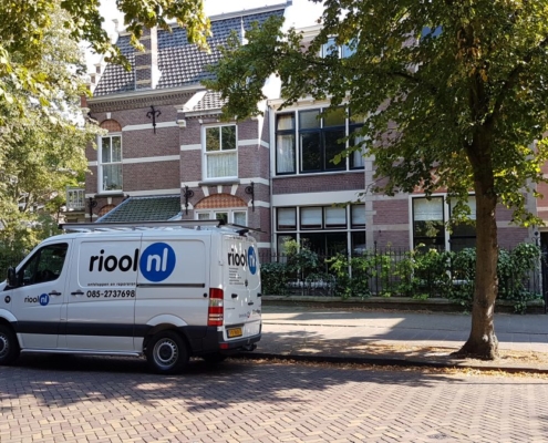 Riool ontstoppen servicewagen