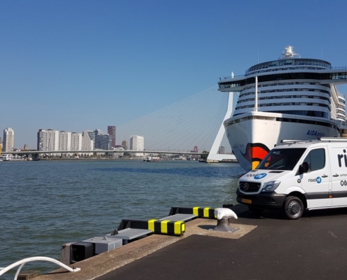 Riool verstopt Rotterdam